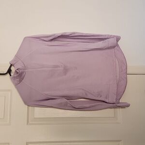 Avia Lilac Long-sleeved Sweatshirt Top Zipper. Sz Medium